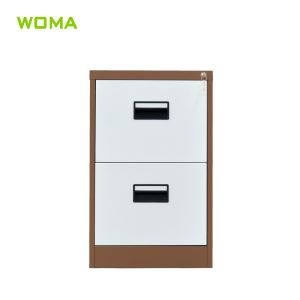 Armario de archivo de acero de 2 gavetas
