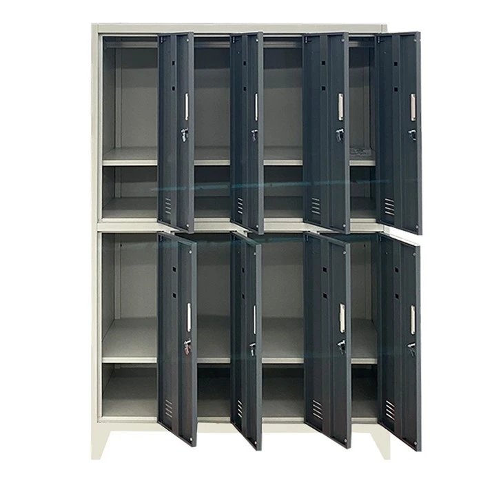 8 Doors Steel Locker With Hanging Rod